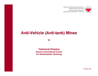 Anti-vehicle (anti-tank) Mines | A Powerpoint presentation