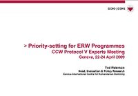 Priority Setting for ERW Clearance Programmes 