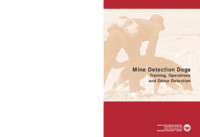 Mine Detection Dogs: Training, Operations and Odour Detection
