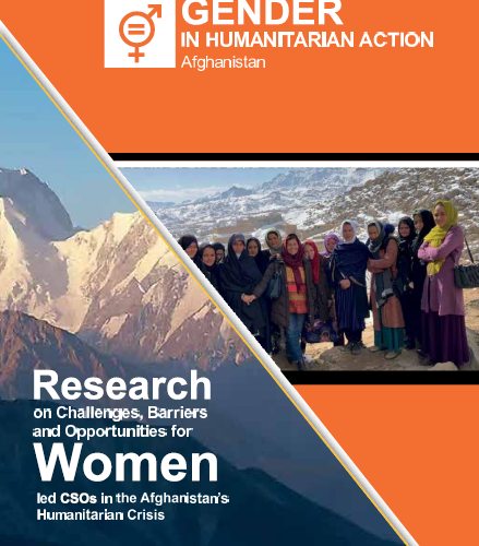 Research on Challenges, Barriers and Opportunities for Women CSOs in the Afghanistan Humanitarian Crisis