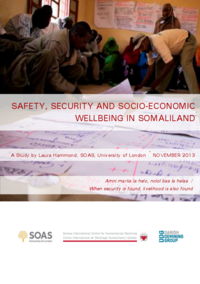 Safety, Security and Socio-Economic Wellbeing in Somaliland 
