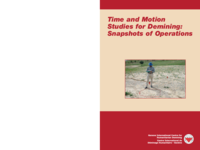 Time and Motion Studies for Demining: Snapshots of Operations 